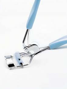 1pc Eyelash Curler, Strong & Durable Professional Eyelash Curler, Makeup Eyelash Curling Tool, Women Beauty Accessory, Elegant & Professional, Eye Makeup Tool - Baby Blue - View 6