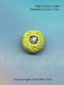 8g Colorful Dual-Tone Embroidery Thread Set | 8 Balls Of Pearl Cotton Thread | Size 8 Professional Grade Thread, Approx. 25m Length, Suitable For Hardanger Embroidery, Cross Stitch And Fine Crochet - Multicolor - View 19