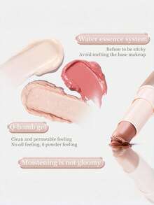 NOVO 保湿高光棒/腮红棒，提亮肤色，珠光闪耀，轻松晕染，适合日常、秋冬季、新年、送礼、毕业典礼、派对、音乐节、Y2K风格等场合，可爱百搭。 - 01#清透水光 - 查看 9