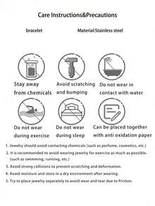 1pc Titanium Steel Non-Fading Heart-Shaped Open Bangle, Unique Personalized Couples Jewelry Bracelet(Notice: Due To Different Production Batches, There May Be Some Color Differences)