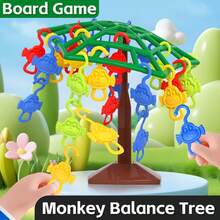 Tecforood Monkey Balance Tree Game For Kids, STEM Physics Learning Toy With 40 Stacking Monkeys, Fun Hand-Eye Coordination And Fine Motor Skills Educational Puzzle, Creative Balancing Challenge Game For Boys And Girls, Interactive Family Board Game For Parent-Child Play, Classroom Activity, Party Competition And Early Learning Brain Training, Ideal Birthday Gift, Great Thanksgiving Present, Christmas Holiday Toy - Multicolor - View 3