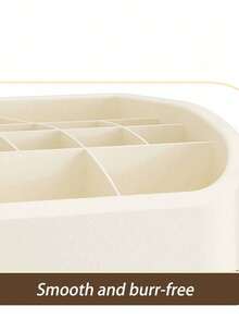 Hộp đựng mỹ phẩm 3 tầng hai cửa dung tích lớn, màu vàng nhạt, kiểu ngăn kéo, thích hợp để đựng phụ kiện trang điểm, trang sức, cọ trang điểm, nước hoa, túi đựng mỹ phẩm, món quà hoàn hảo cho phái nữ, lý tưởng cho ngày Valentine, đồ dùng cần thiết cho mùa tựu trường, trang trí phòng trang điểm. - Nhiều màu - Xem 7