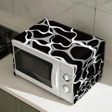 1 Piece Microwave Oven Or Oven Dust Cover, Printed With Various Decorative Dust Covers For Household Appliances,Women's Day,Travel Essentials,Wedding Favours,Y2k,Bedroom,Car Accessories Women,Kitchen Decor,Wedding,Y2k,Party - Multicolor - View 13