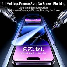 Apple Screen Protector: Clear & Privacy Options | High-Aluminum Shatterproof, Scratch-Resistant, Waterproof & Anti-Fingerprint Coating, Privacy Shield Screen Protection Essentials, Applicable To Daily Shield, Office, Home Daily Shield Office Home Phone Screen Protector Phone Accessories Privacy Screen Protector Anti-Spy Shockproof Anti-Fall Scratch Resistant - Clear - View 6