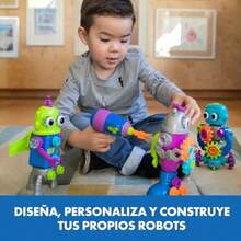 Learning Resources Educational Insights Design Drill Robot Workshop - Juguetes Educativos para Nios Juguetes Stem Robots para NiosConveniente y duradero, para niños - Multicolor - Ver 3