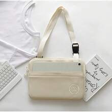 Korean Style Plaid IPad Sleeve, 13/14 Inch Laptop Bag, 10/11 Inch Tablet Sleeve, Shoulder & Crossbody Bag - Multicolor - View 8