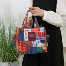 DLIU 1 pièce Grand sac à lunch isotherme, sac fourre-tout avec poches pour bouteille d'eau, fermeture éclair, convient pour le travail, l'école, les courses, les activités de plein air, l'utilisation quotidienne. Sac isotherme imperméable pour femmes, hommes, pique-nique, rentrée scolaire