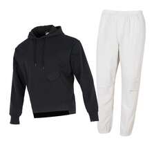 Under Armour Men's Sports Casual Set: Hooded Sweatshirt + Pants Two-Piece Set. Loose And Comfortable Sports Casual Hooded Knit Sweatshirt, Soft And Lightweight Outdoor Everyday Sports Casual Knit Pants.