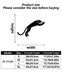1件豹纹金属墙饰，野生动物标志，适用于农舍、花园、户外、卧室、客厅、餐厅，家居礼品，墙面悬挂装饰