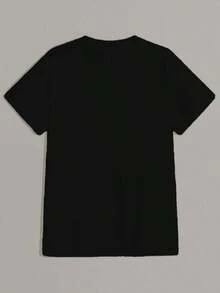 Camiseta con Dicho Divertido - Negro - Ver 2