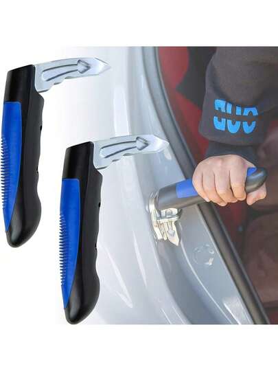 老年人友好型汽车门把手 - 为残疾人士提供的辅助设备，便携式多功能助行器，提升老年人出行便利性的必备驾驶员侧车门锁把手！专为老年人和残疾人士设计，轻松帮助车主开关车门，消除不便，提升车内安全性和舒适性。