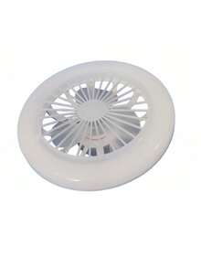 1pc White Light LED Ceiling Fan Light, 36W With Remote Control, Living Room Lighting With Timer Function, Adjustable Fan Speed; Suitable For Small Bedroom Ceiling Light, Home Office, Dorm - Multicolor - View 11
