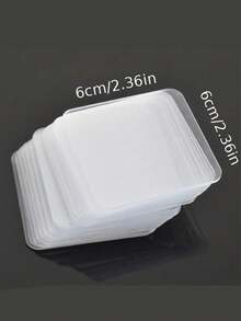 50片装强力双面胶带，透明可移除纳米胶带，适用于家居、地毯、照片悬挂等。