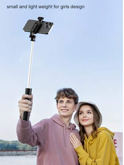 Wireless Remote Control Selfie Stick Tripod, Expandable 360° Phone Holder Suitable For IPhone, Android