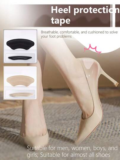 8/4/2 Paar Fersenkappen und Einlegesohlen, geeignet für lose Schuhe - verhindert Fersenrutschen und Blasenbildung, verbessert den Sitz und Komfort für Damenhochabsätze, Ballerinas und Herrensneaker, ideal für Sommer, Schulanfang, Sport, Reisen und Büronutzung. Frauentag, Reiseaccessoires, Hochzeitsgeschenke, Y2K, Schlafzimmer, Kfz-Zubehör für Frauen, Küchendekor, Süße Sachen