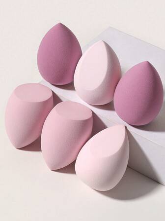 6PCS Makeup Sponge,Suitable For Cream & Powder Concealer, Loose Powder Makeup Applicator