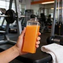 1pc/4pcs/10pcs -120ML/ 250ML/450ML/150ML/500ML-Leak-Proof Clear Plastic Juice Bottles - Perfect For Smoothies,Milk & Homemade Beverages - Juicing Containers,Meeting Daily Drinking Needs And Suitable For Various Scenarios. - Transparent - View 9