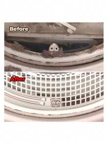 1 Piece Of Washer & Dryer Vent Cleaning Brush With A Long Flexible Rod And Spiral Bristles - Collect Dust, Remove Detergent Residue, Prevent Blockage, Maintain Equipment Efficiency, Washing Machine Cleaning Tool, Tidy Up The Lint Trap, Ergonomic Handle Design, Sturdy Handle Structure - màu đen - Xem 6