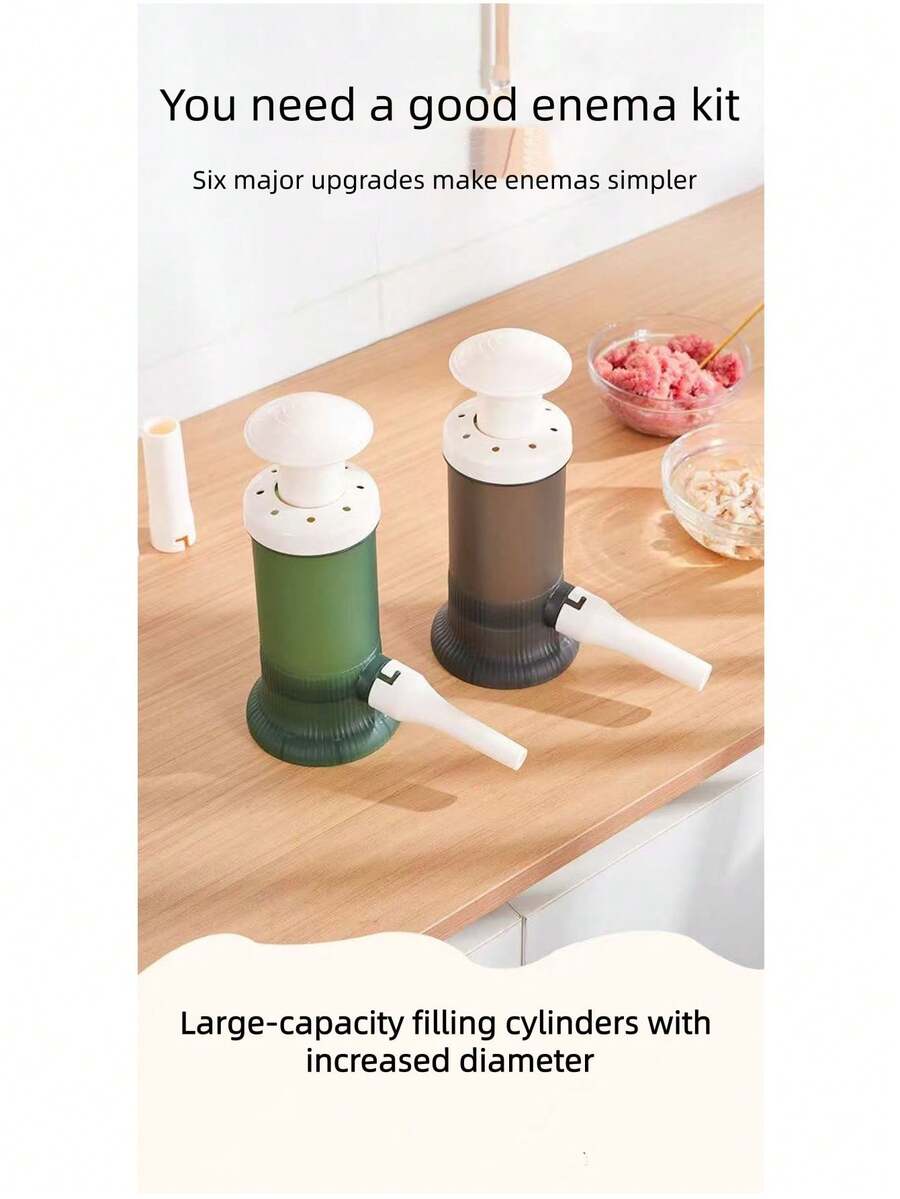 1pc Manual Sausage Stuffer, Sausage Maker Tool For Homemade Sausage, Salami, Shrimp Paste