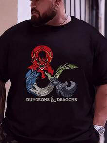 1 Camiseta de Hombre con Diseño de Dragón para Fanáticos de la Fantasía - Blanco - Ver 8