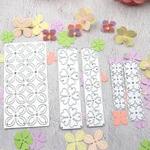 1 Pc Flower And Leaf Scrapbook Cutting Die, Cute Flower And Leaf Embossing Die Cut, Suitable For Holiday Decoration, Scrapbook Paper Crafts, Handmade Greeting Card Making DIY, Elegant Scrapbooking, Wedding, Birthday, Valentine's Day Cards, Suitable For Handmade DIY Scrapbooks, Invitations, And Gifts. - Silver - View 12