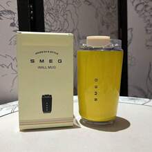 1个不锈钢真空保温旅行杯，牛奶白咖啡杯，保温水瓶，适合车载使用