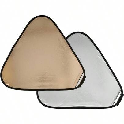 Triangular Photography Reflector Lastolite By Manfrotto TriGrip Large Reflector 1.2 M Sunlite/Soft Silver Gift Party