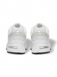 Saucony Grid Jazz 9 男女通用运动鞋 透气吸汗 百搭 Logo 纯色 弹性好 易洗 运动户外跑步 日常上学 白色 米白色 S70898-9 - 米色/白色 - 查看 5