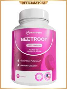 1 Bottle Beet Root Capsules – 1300mg Beetroot Powder For Natural Energy & Endurance Support, Non-GMO, Lab-Tested Beet Supplement - 60 Capsules, 30-Day Supply - 1 chai - Xem 8