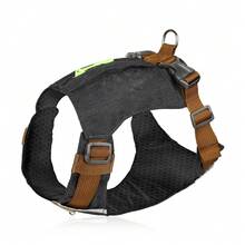 Imbracatura leggera per cani, imbracatura pettorale regolabile e traspirante per animali domestici con tasca con cerniera, super morbida e imbottita, riflettente, facile da pulire, adatta per cani di taglia media e grande - Multicolore - Visualizzare 28