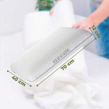 ELE-GATE Almohadas de Espuma Viscoelástica para un Descanso Perfecto. - Blanco - Ver 7