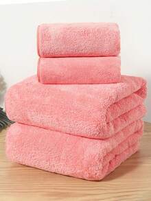 柔软、吸水、不掉毛珊瑚绒毛巾套装（轻薄），方便家庭使用，情侣款，速干头发/脸/浴巾，34 英寸 X 75 英寸手巾或 70 英寸 X 140 英寸浴巾或 40 英寸 X 80 英寸大手巾或 90 英寸 X 170 英寸大浴巾淋浴毛巾，适用于美容院、酒店运动、家庭必需品、毛巾、皮肤护理