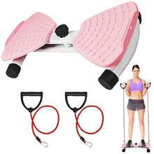 Twisting Waist Disc Waist Twist Board Machine Abdomen Exercise Balancing Board - Pink - View 1