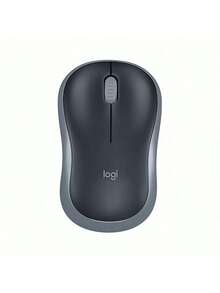 Logitech M185 無線辦公室靜音滑鼠 按鍵輕音無幹擾 即插即忘免驅動 1000DPI 精準操作 適配筆記本桌上型電腦 灰色 - 灰色 - 查看 8