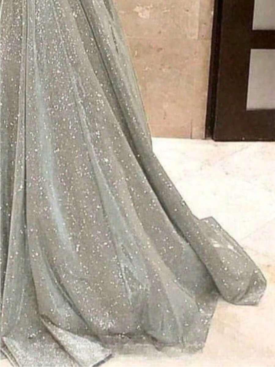 Prom Dress Vestidos Elegantes De Mujer Formal Dresses For Women Wedding Guest Dress Women Dresses For Women Elegant Ball Gowns Woman Formal Formal Gowns For Women Evening Elegant Vestidos Elegantes Para Fiesta - 銀色 - 查看 1