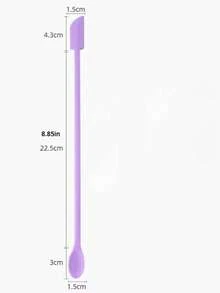 1/3pcs Silicone Spatula, Foundation Spatula, Body Wash Spatula - Multicolor - View 8