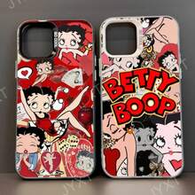 Cartoon-Betty HOT-Boop Phone Case For Apple 11 12 13 14 15 16Pro Max Plus Protect Plating Phone Case. Christmas Accessories. Minimalist New Style Holiday Gift Customizable Things Waterproof Anti-Fall Scratch Resistant Add A Festive Touch Holiday Special Offer  17 Pro Case  17 Pro Max Case It Is The Best Gift Choice For Friends Or Family.  15 Case  Case Great For Holiday Parties  14 Case Phone Cases Festival Gift Exquisite  16 Promax Case Fall Stitch 1 Hot Selling Item New Year Special Offer - z4 - Xem 11