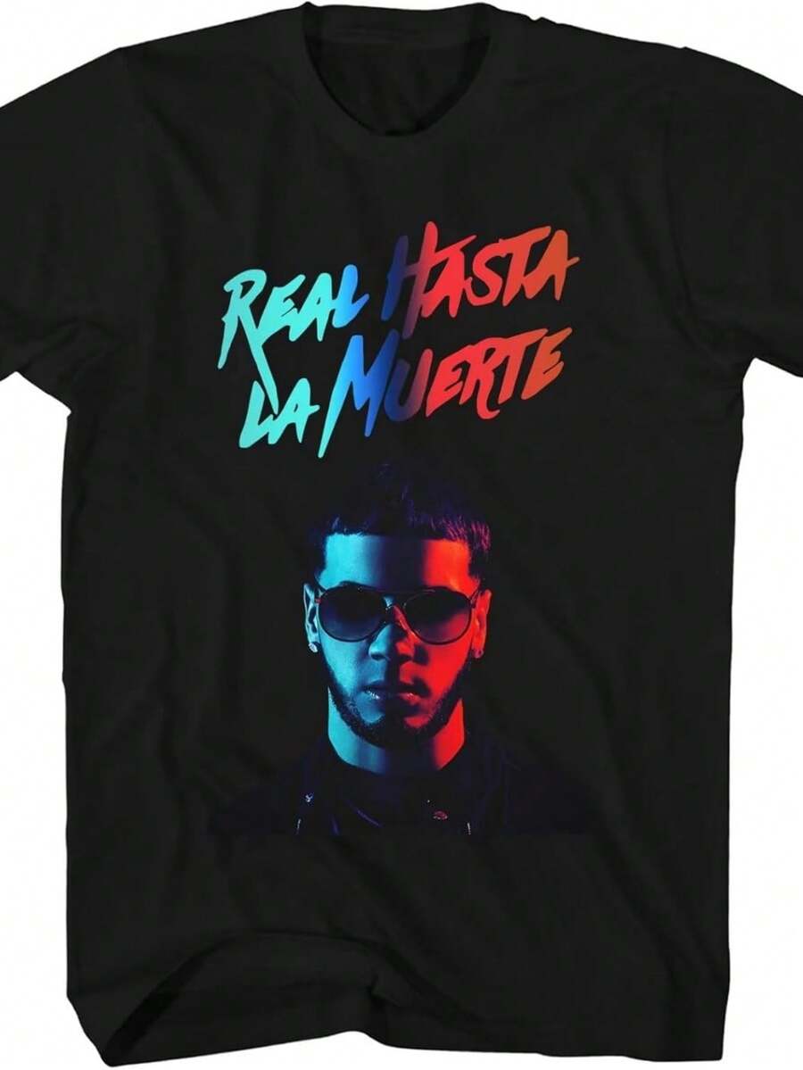 Music Fan T Shirts For Men Women Kids Mujer Funny Graphic T Shirt - 黑色 - 查看 1