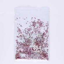 SS3-SS60 Red Series Deep Red Color High-Quality Glass Flat Bottomed Diamond With 12 Equal Cut Surfaces, Suitable For DIY Jewelry, Clothing, And Other DIY Projects - Multicolor - View 42