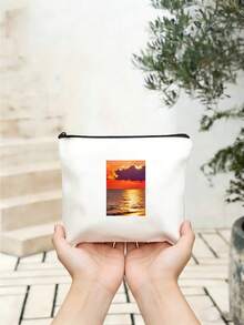 1个可定制可折叠帆布手提袋，可印照片、风景或插画，独特轻便，容量大，休闲时尚，可作手提包或单肩包使用，适合购物，是送给女友、家人、朋友、女性、职场新人及上班族的理想礼物，适合周年纪念日、生日、圣诞节、冬季、节日/场合。 - 彩色 - 查看 8