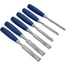 Herramienta de Cincel para Madera, Juego de Cinceles de Acero Templado ABS, Herramientas de Carpintería Finamente Afiladas, Set de Grabado para Trabajos en Madera y Detalles - 1 - Ver 5