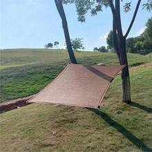 High Density Polyethylene UV-Resistant Coffee Brown Sunshade Canopy Sunshade Cloth Privacy Screen Outdoor Sunshade Net