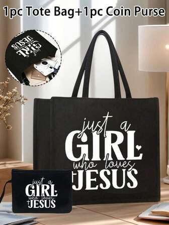 Bolso de mano ligero y bolsa de maquillaje a juego - Tela resistente al agua y fácil de limpiar con múltiples bolsillos para compras, viajes, playa, regalo de agradecimiento para maestros, bolso de mano de lino de gran capacidad para mujeres.