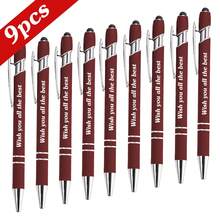 1-36pcs Customized Metal Retractable Ballpoint Pen + Stylus Pen Set | Anti-Slip Grip | Smooth Writing Medium Tip | Compatible With Smartphones/Tablets/Office Devices | Engraved With Name/Date/Logo | Suitable For Students/Teachers/Office Workers | Back-To-School Gift | Teacher's Day/Mother's Day Gift | Multi-Scenario Applicable (Classroom/Dorm/Business Meeting) - Nhiều màu - Xem 15