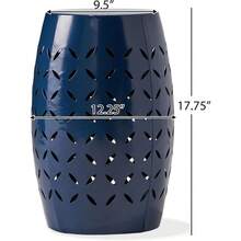 ASDLilly Outdoor 12 Dark Blue  Side Table - como en la foto - Ver 4