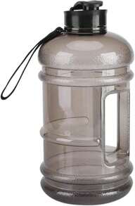 Botella de Resina,2.2L Botella de agua Kettle Spor Cup Camping Gimnasio de gran capacidad exterior negro - Rojo y blanco - Ver 1