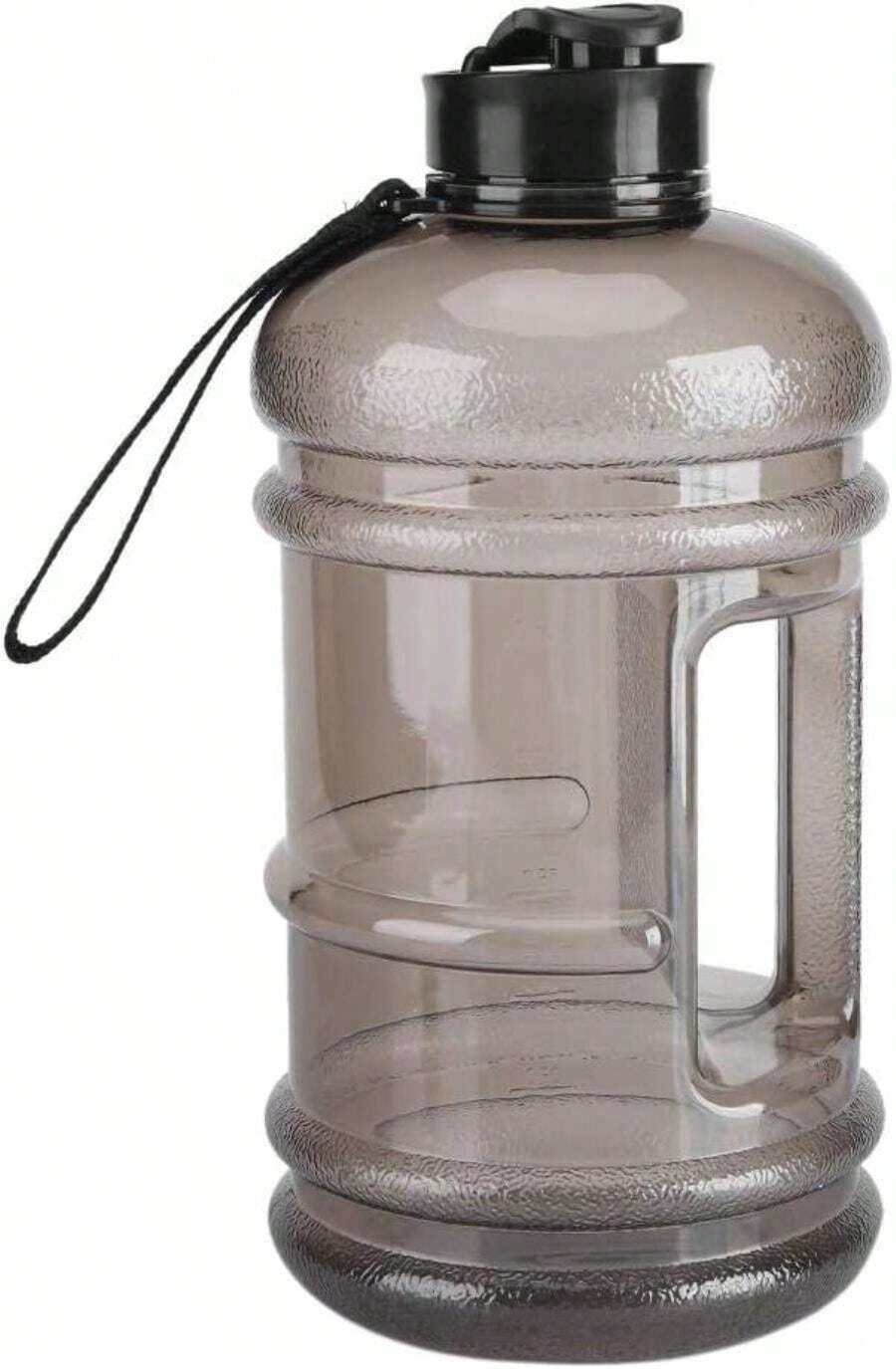 Botella de Resina,2.2L Botella de agua Kettle Spor Cup Camping Gimnasio de gran capacidad exterior negro - Rojo y blanco - Ver 1
