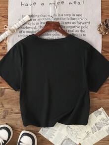Summer Casual Fashion California Style Black T-Shirt, 1987 Classic Heritage, Durable And Powerful Design From Tryth Club Brand - Black - View 2
