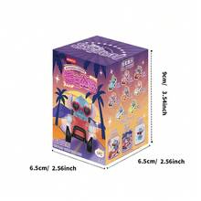 Miniso 迪士尼史迪奇寻宝盲盒/忏悔之路钥匙扣盲盒，互动玩具，桌面装饰，完美生日礼物，耐用PVC材质（随机发货1件） - 彩色 - 查看 12