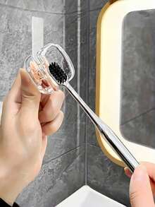 2 nắp bảo vệ đầu bàn chải đánh răng, cần thiết cho sức khỏe, thiết kế dễ đóng mở, phù hợp cho gia đình, du lịch, phòng tắm, văn phòng, giữ cho bàn chải đánh răng sạch sẽ và vệ sinh, thiết kế hộp đựng bàn chải đánh răng bằng nhựa di động, nhỏ gọn và nhẹ để mang theo, hoàn hảo để bảo vệ đầu bàn chải đánh răng, thiết kế hộp đựng bàn chải đánh răng với 2 lỗ nhỏ để thoát nước và thông gió tốt hơn, phù hợp cho gia đình, ký túc xá, khách sạn, studio, tiện lợi mang theo khi đi du lịch. - Nhiều màu - Xem 3